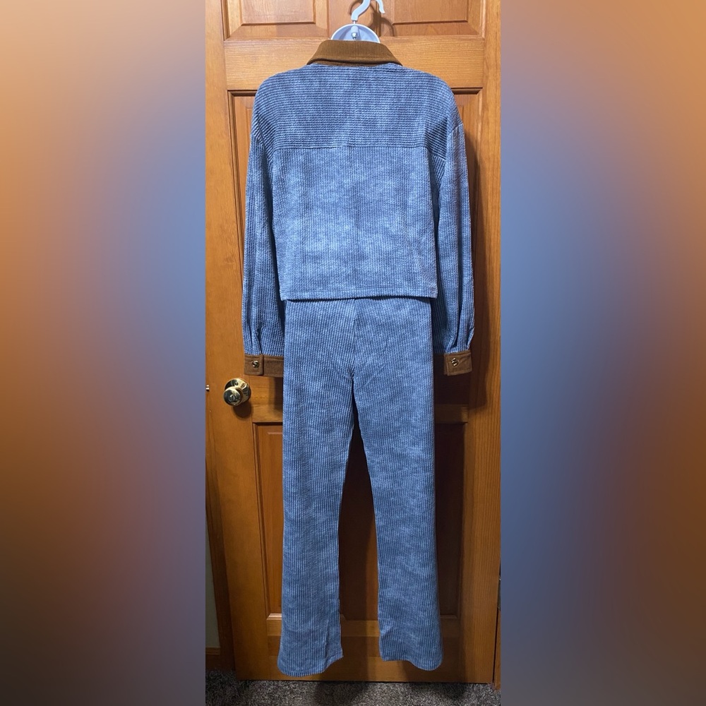 NWT Mineral Wash Corduroy Pant Set - Picture 3 of 5